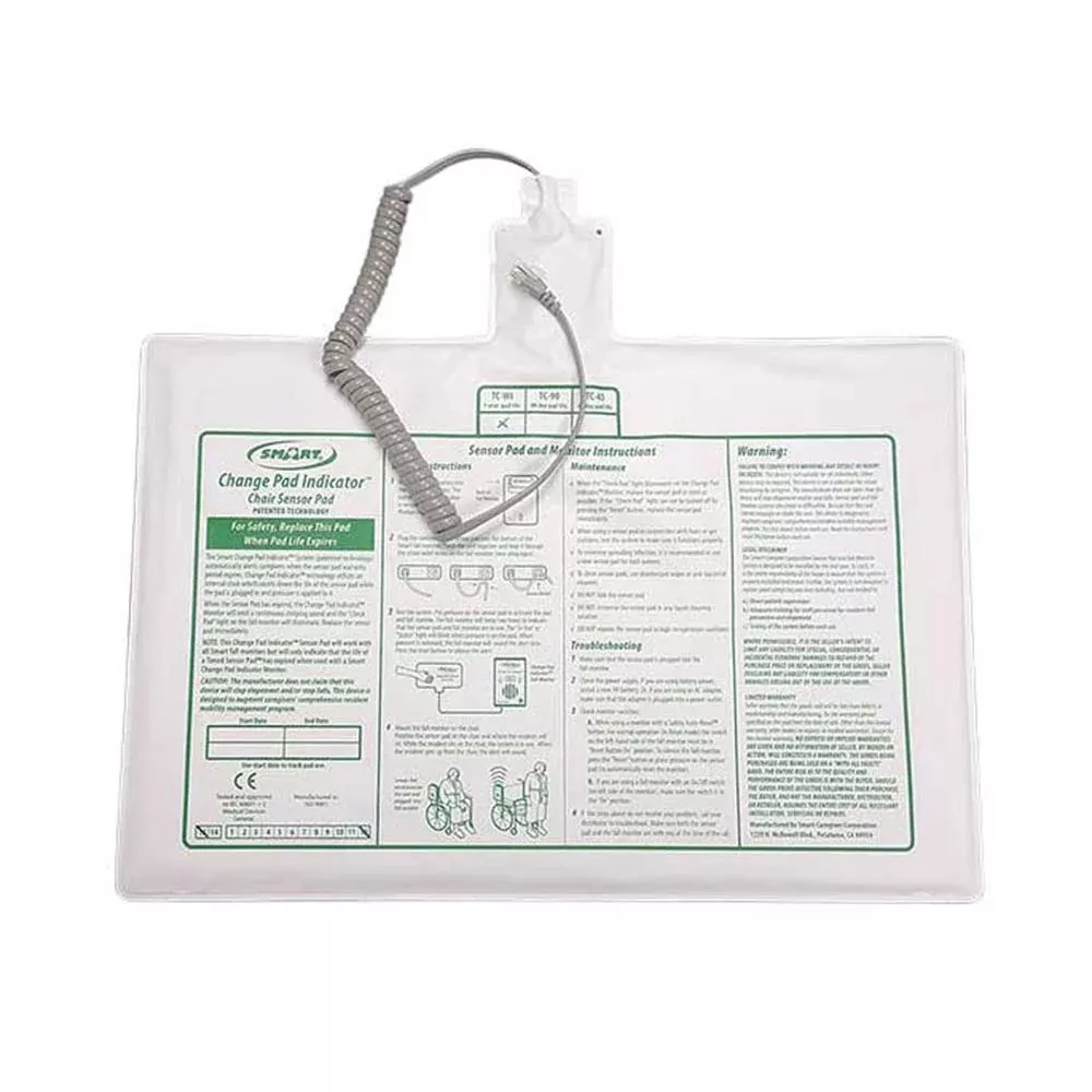 Smart Caregiver Timed Bed and Chair Sensor Pads Bed Sensor Pad, Timed, 90-Day, 10"W x 30"L - 710422