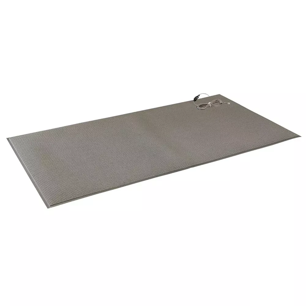 Smart Caregiver Weight-Sensing Floor Mat System Floor Mat Sensor, Corded, 1-Year Warranty, 24”W x 48”L - 711335