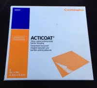 Smith & Nephew 20151 - Silver Barrier Dressing Acticoat 5 X 5 Inch Square Sterile