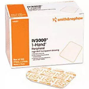 Smith & Nephew 4649 - Opsite IV3000 Dressing, 4" x 8"