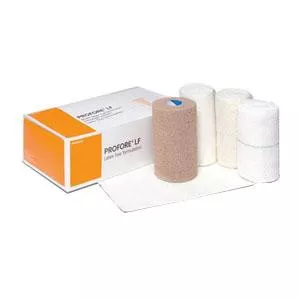 Smith & Nephew 66000771 - 3 Layer Compression Bandage System Profore Lite Low Compression Self-adherent / Tape Closure Tan / White NonSterile
