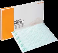 Smith & Nephew 66024631 - Transparent Film Dressing OpSite Flexigrid Rectangle 6 X 8 Inch 2 Tab Delivery Without Label Sterile
