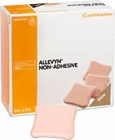 Smith & Nephew 66927638 - Foam Dressing Allevyn 8 X 8 Inch Square Non-Adhesive without Border Sterile