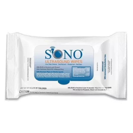 Sono Surface Disinfectant Cleaner Premoistened Manual Pull Wipe 50 Count Soft Pack Scented NonSterile- Default Title