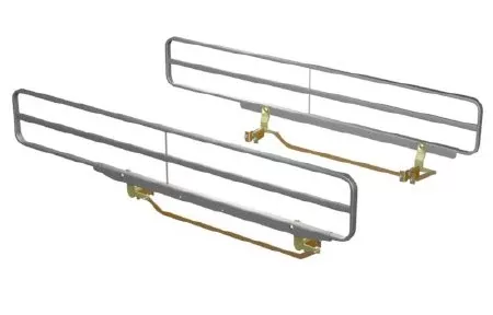 Span America Assist Bed Side Rail Advantage 3/4 Length - Pair - RAD501-PR