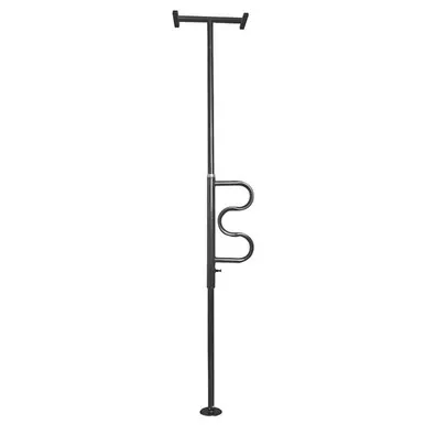 Standers 1100-B-Extension - Security Pole Replacement Extension Piece, Black