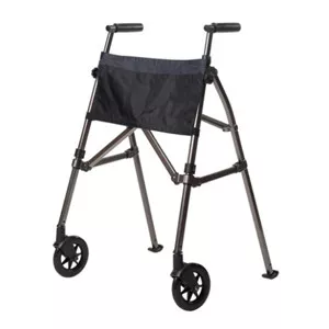 Standers 4300-BW - EZ Fold-N-Go Walker, Black Walnut