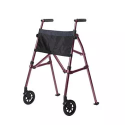 Standers 4300-RR - EZ Fold-N-Go Walker, Regal Rose