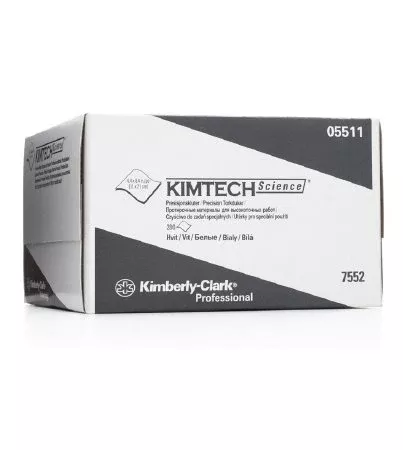 StatLab Medical Products Task Wipe Kimtech Science Precision Light Duty White NonSterile 1 Ply Tissue 4-2/5 X 8-2/5 Inch Disposable - Box of 1 - SL5511-BX