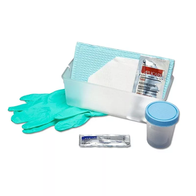 Sterile Cath Tray W/14 Fr Vinyl Catheter- Each of 1