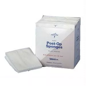 Sterile Post-op Gauze Sponge 4" X 3"- Box of 25