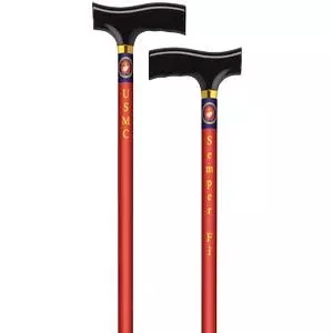 Straight Cane With Fritz Handle, Us Marine- Each of 1