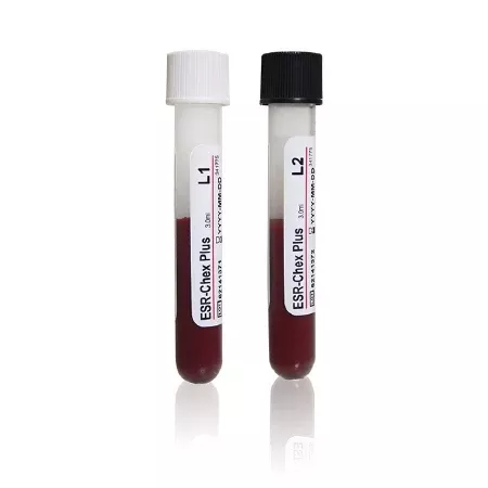 Streck Laboratories Hematology Control ESR-Chex™ Plus Level 1, 2 12 X 3 mL - Each - 240408-EA