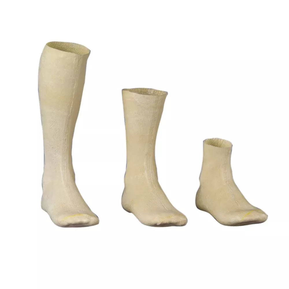 STS Fitted Polyester Casting Socks Fitted Casting Socks, Mid-Leg, Small, 10/bx - 65419/NA/SM