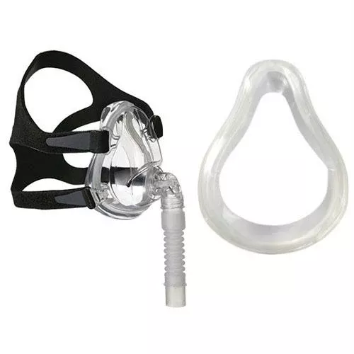 Sunset Deluxe Full Face Cpap Mask With Headgear And Cushion, Medium- 1 Each