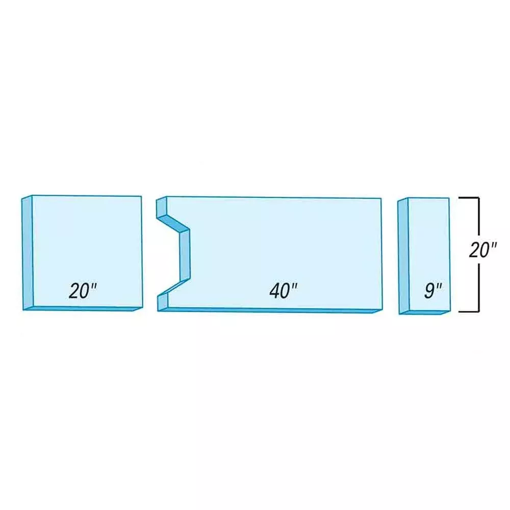 Support Surfaces for AMSCO 1080/2080 Support Surface for AMSCO 1080/2080, Basic - 910243SBW