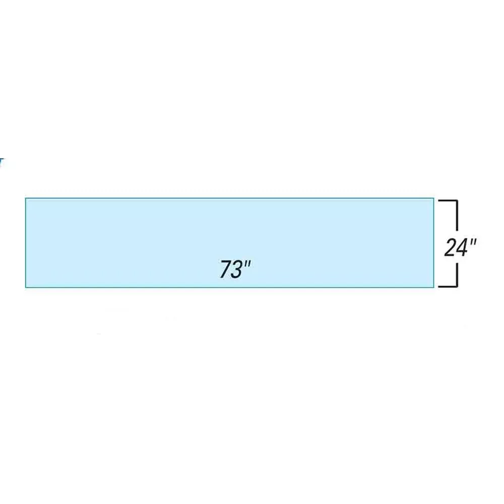 Support Surfaces for GE 9800 Table Support Surface for GE 9800 Table, Premium Saver, 73"x24"x2" - 910423CBW
