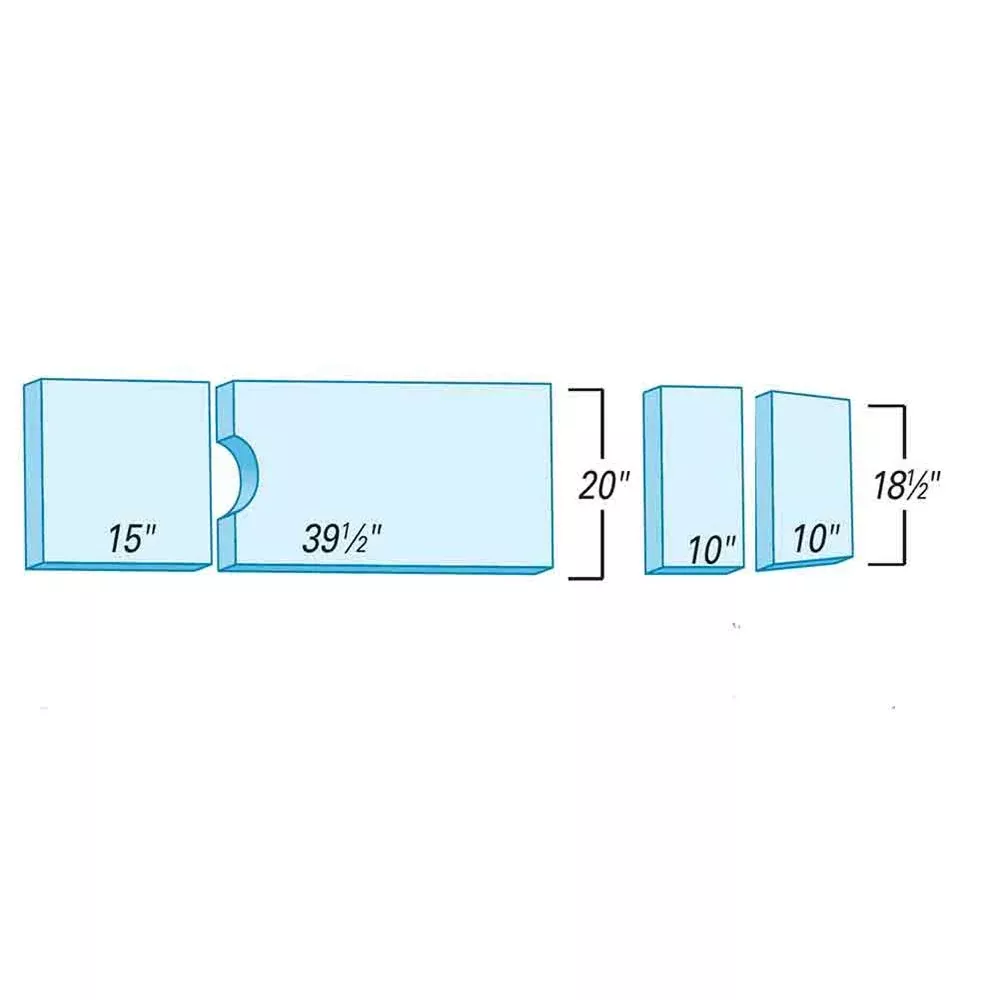 Support Surfaces for Maquet Alpha Star Support Surface for Maquet Alpha Star, Premium - 910253FBW