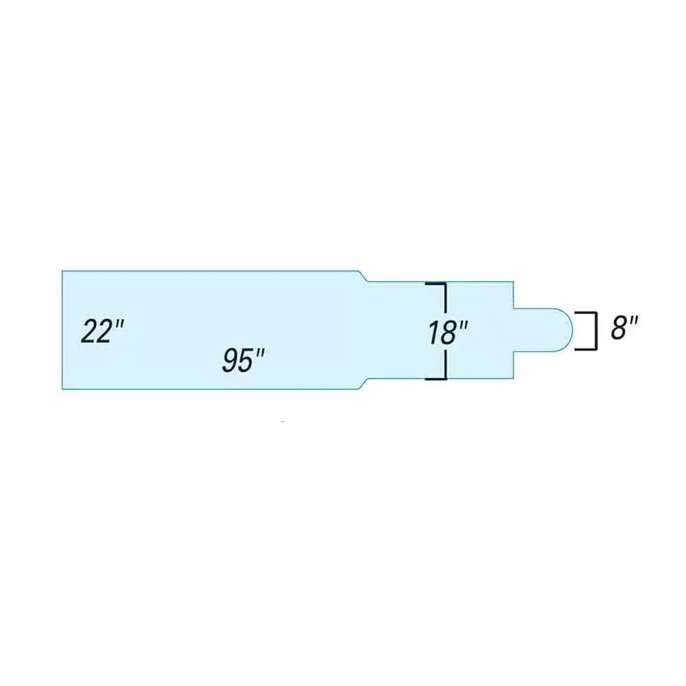 Support Surfaces for Philips Angiography PB 134 Table Support Surface for Philips Angiography PB 134 Table, Premium Saver - 910399CBW