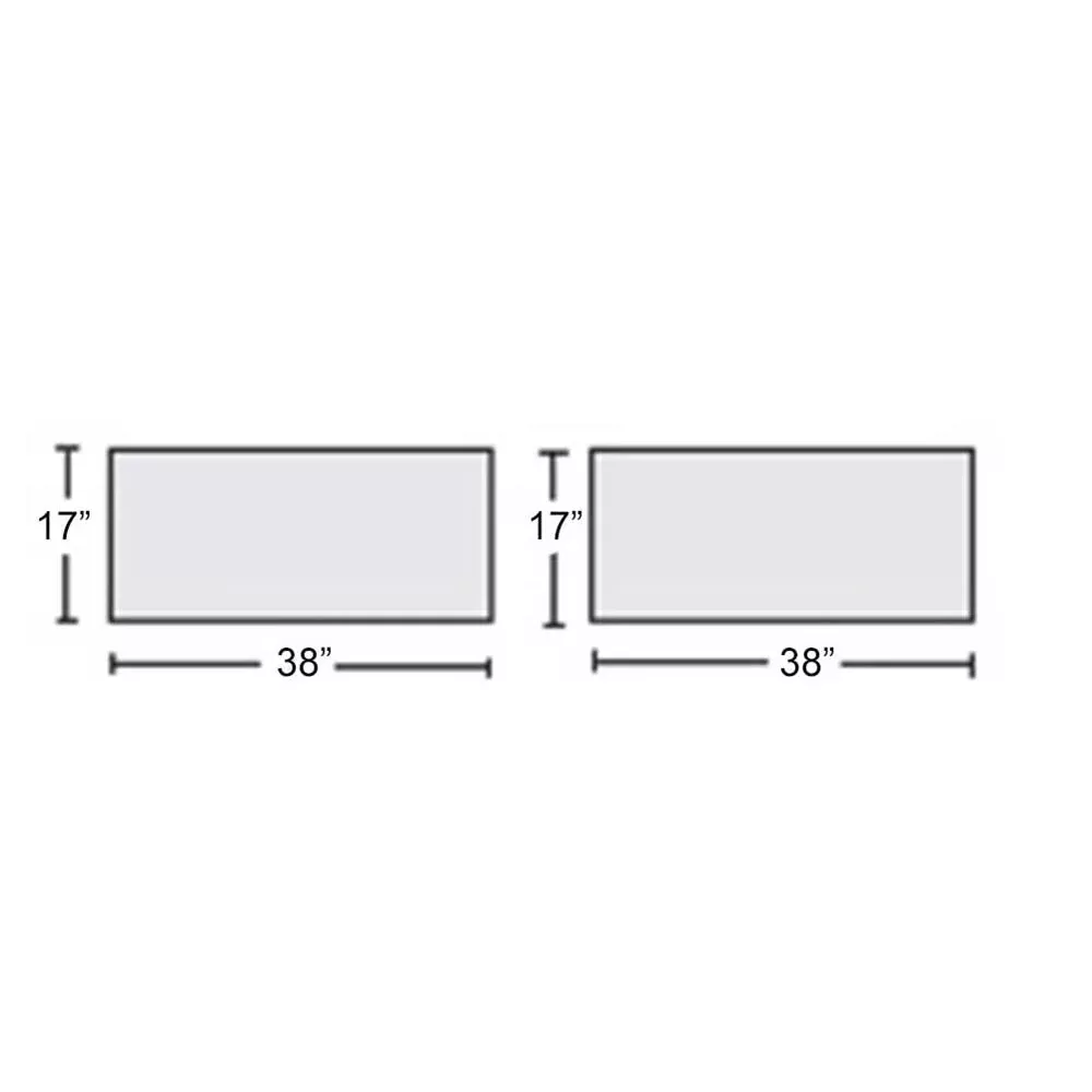 Support Surfaces for Toshiba 900-S-S CT Table, 2-pc. Set Support Surface for Toshiba 900 S-S, 2-Piece CT Table, Basic - 910435NBW