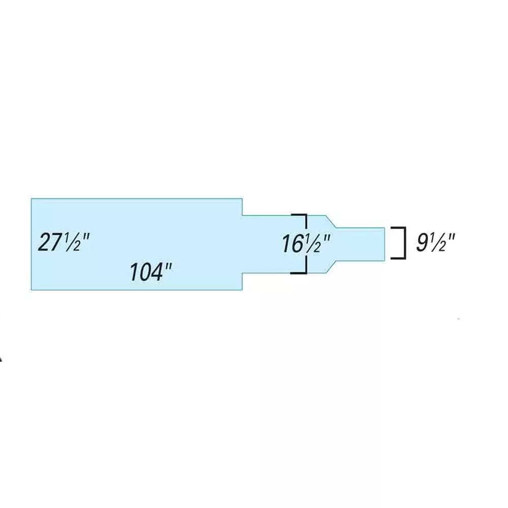 Support Surfaces for Toshiba Cat 250 Table Support Surface for Toshiba Cat 250 Table, Premium Saver - 910413CBW