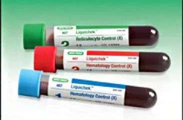 Sysmex America Hematology Control E-Check™ XS CBC / DIFF Normal Level / High Level 5 X 2 X 1.5 mL - Pack of 1 - 199-5002-0-PK
