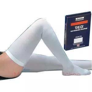 T.e.d. Thigh Length Continuing Care Anti-embolism Stockings Large, Regular- 1 Each
