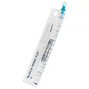 Teleflex 21096080 - Rusch MMG H2O Intermittent Catheter Closed System with 0.9% Saline Pouch, 8 Fr
