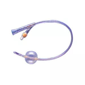 Teleflex 662430-000160 - Soft Simplastic Coude 2-Way Foley Catheter 16 Fr 30 cc