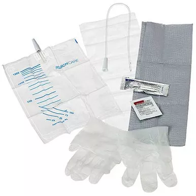 Teleflex ECK140 - Intermittent Catheter Kit Easy Cath™ Straight Tip 14 Fr. Without Balloon PVC