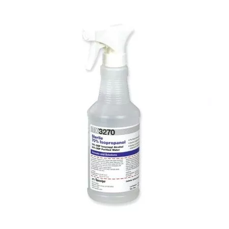 Texwipe Surface Disinfectant Cleaner Alcohol Based Pump Spray Liquid 16 oz. Bottle Alcohol Scent Sterile - Case of 12 - TX3270-CS