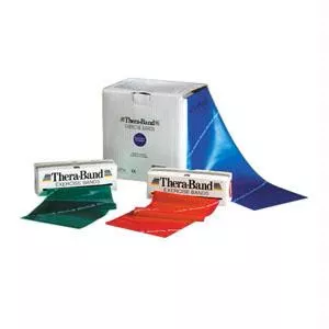 Thera-band Exercise Band, 50 Yd Roll, Red, Medium- 1 Each