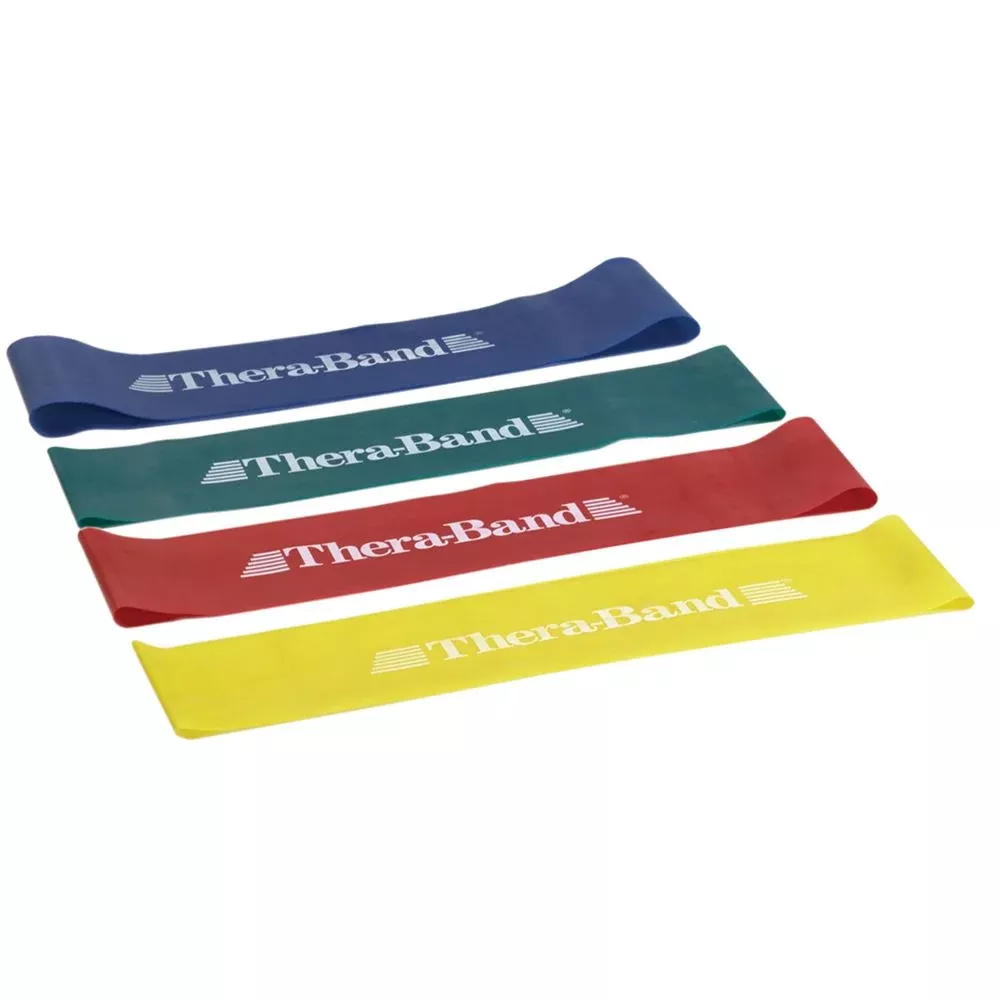 Thera-Band Resistance Band Loops Resistance Band Loop, 12"L, Yellow - 3245310