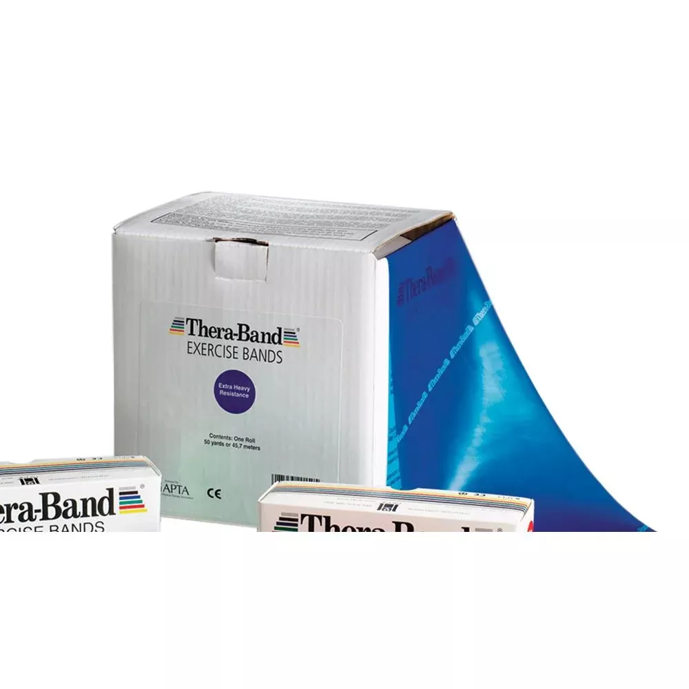 Thera-Band Resistive Exerciser, 6 yard Roll Thera-Band, Silver, 6 yds, cs/6 - 521606