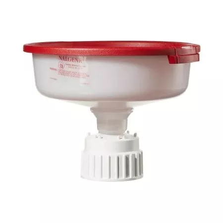 Thermo Scientific Nalge Safety Waste Funnel System Nalgene™ HDPE / Polypropylene - Case of 2 - 6378-0010-CS