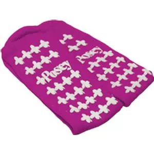 Tidi 6239P - Slipper Socks Medium Purple Above the Ankle