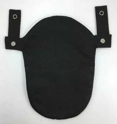 Torbot 010582-LA - Black Rubber Pouch, Mod Convex, 1 1/4", Left.