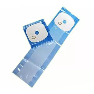 Torbot 1110-06 - Bongort Open End Drainable Pouch, Blue, 3/4", 10/P
