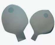 Torbot AT010581RA 3 3/4 - Blk Rubber Pch,Flat Rt,3 3/4"Fp,1 1/6"I.D.,Middle