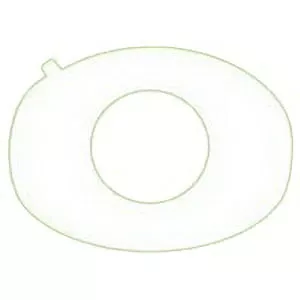 Torbot TT101R - Face Plate, Regular Convexity, I.D. 1 3/16"