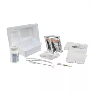 Tracheostomy Care Tray With Gloves- 1 Each