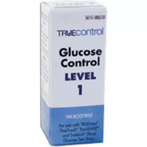 Trividia M5H01-80 - Blood Glucose Control Solution Truecontrol™ 3 mL Level 1