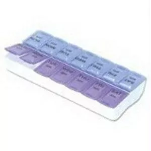 Twice A Day Pill Reminder- Pack(age) of 6