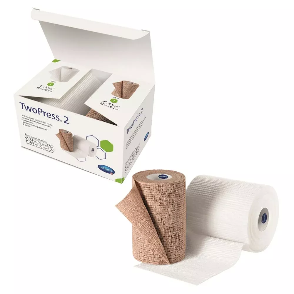 Twopress 2, Compression Bandaging System, Not Made With Natural Rubber Latex- 1 Each