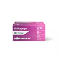 Ultimed 91000 - UltiCare Syringe 31G x 5/16", 3/10 mL (90 Count)
