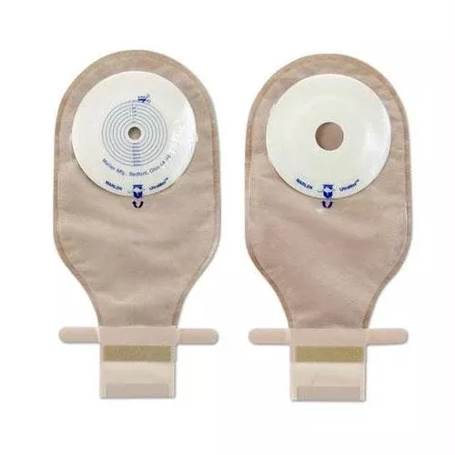Ultramax Drainable Flat Pouch 1 1/4" Trns Kwk-clse- Box of 5