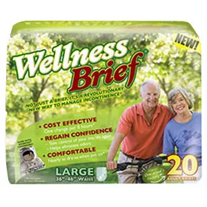 Unique Wellness 3155 - Wellness Brief Super Absorbent X-Large 47" - 67"