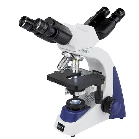United Products & Instruments G380 Series Teaching Microscope Dual Binocular Head 4X / 10X / 40X / 100XR Mechanical Stage - Each - G388-EA