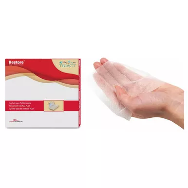 Urgo Medical 506489 - Restore Contact Layer Flex Dressing, 6" x 8"