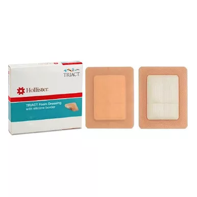 Urgo Medical 550764 - Triact Border Foam, 6" X 8"